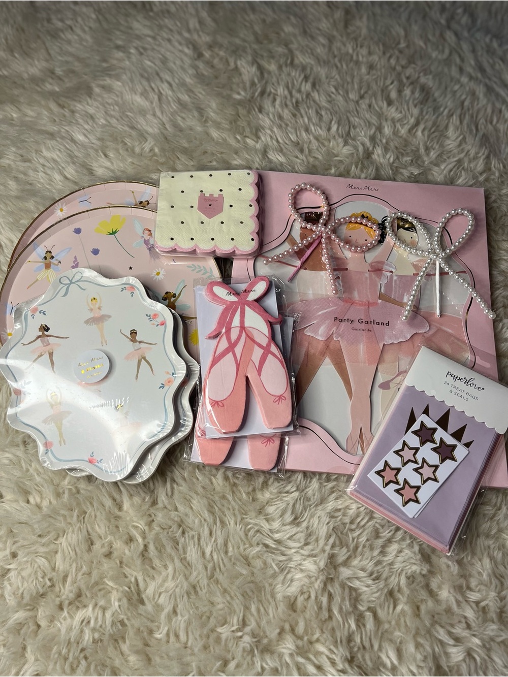 Meri Meri Pink Ballerina Party Set
